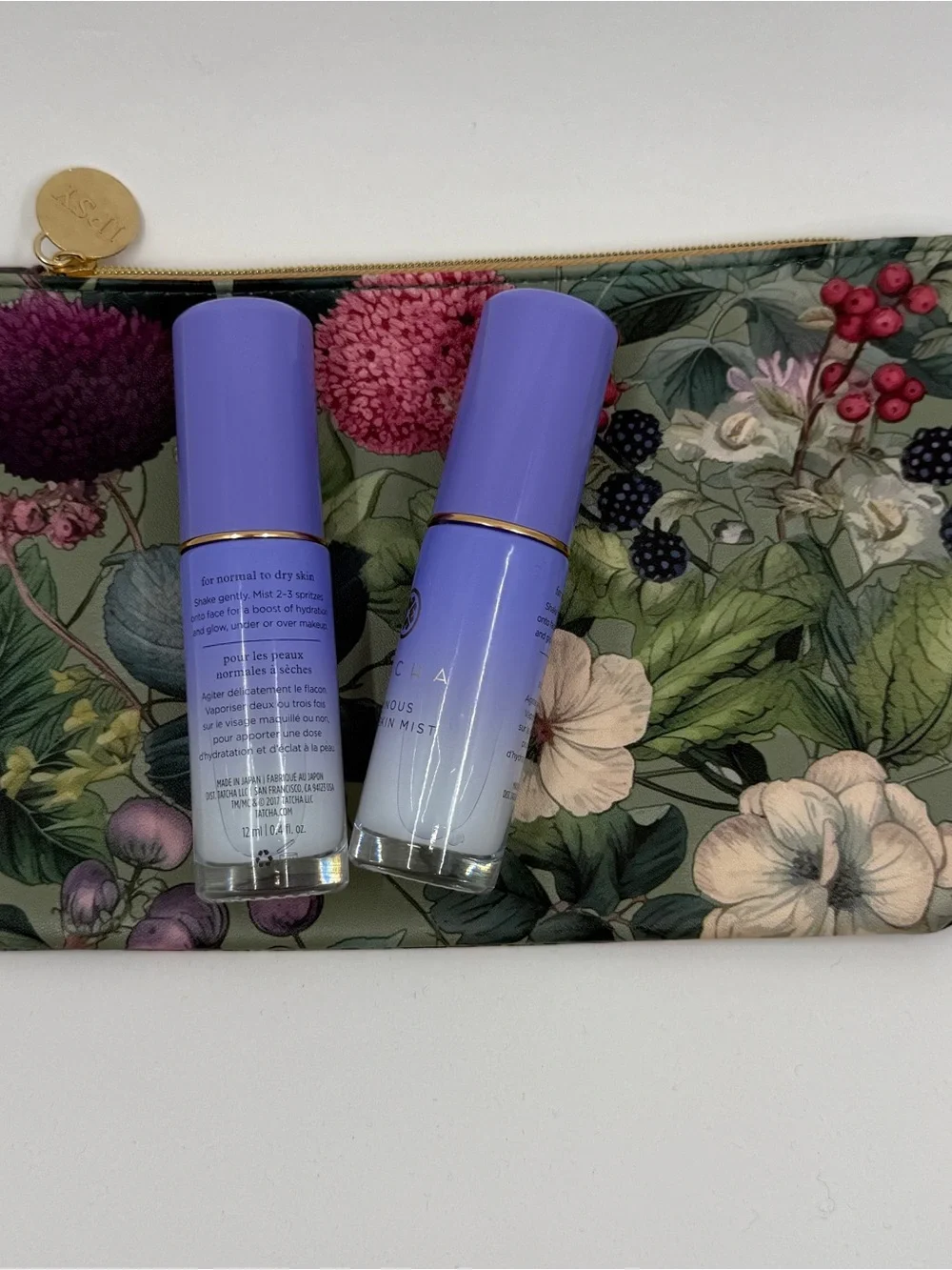 Tatcha DUOs WATER CREAM DEWY CREAM SKIN MIST RICE WASH YOU PICK SET! Travel Size